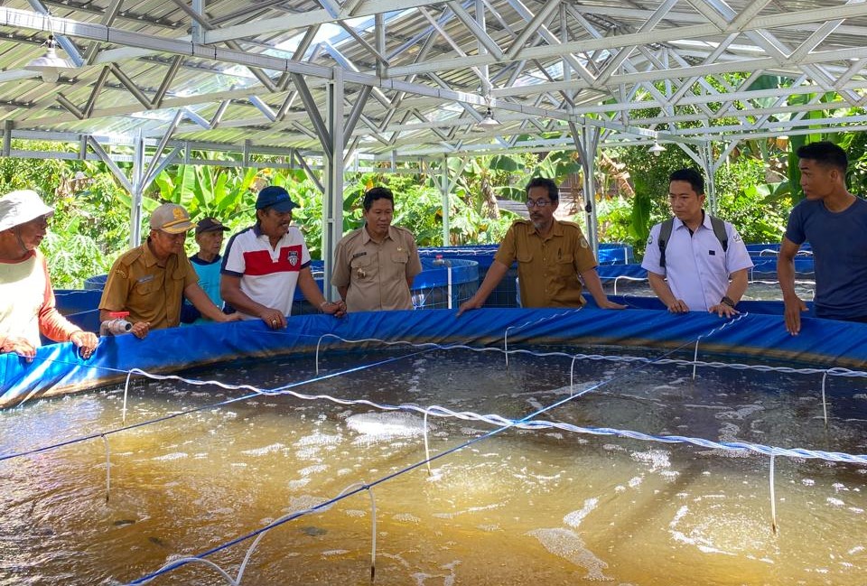 Dinas Perikanan Berikan Pelatihan Teknis Pembudidaya Ikan di Desa Mattiro Ade Kecamatan Patampanua
